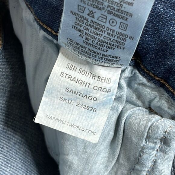 Warp + Weft SBN South Bend Straight Crop Size 8 - Picture 8 of 8